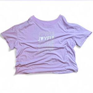 Joyful Lavender Women's Crop Top